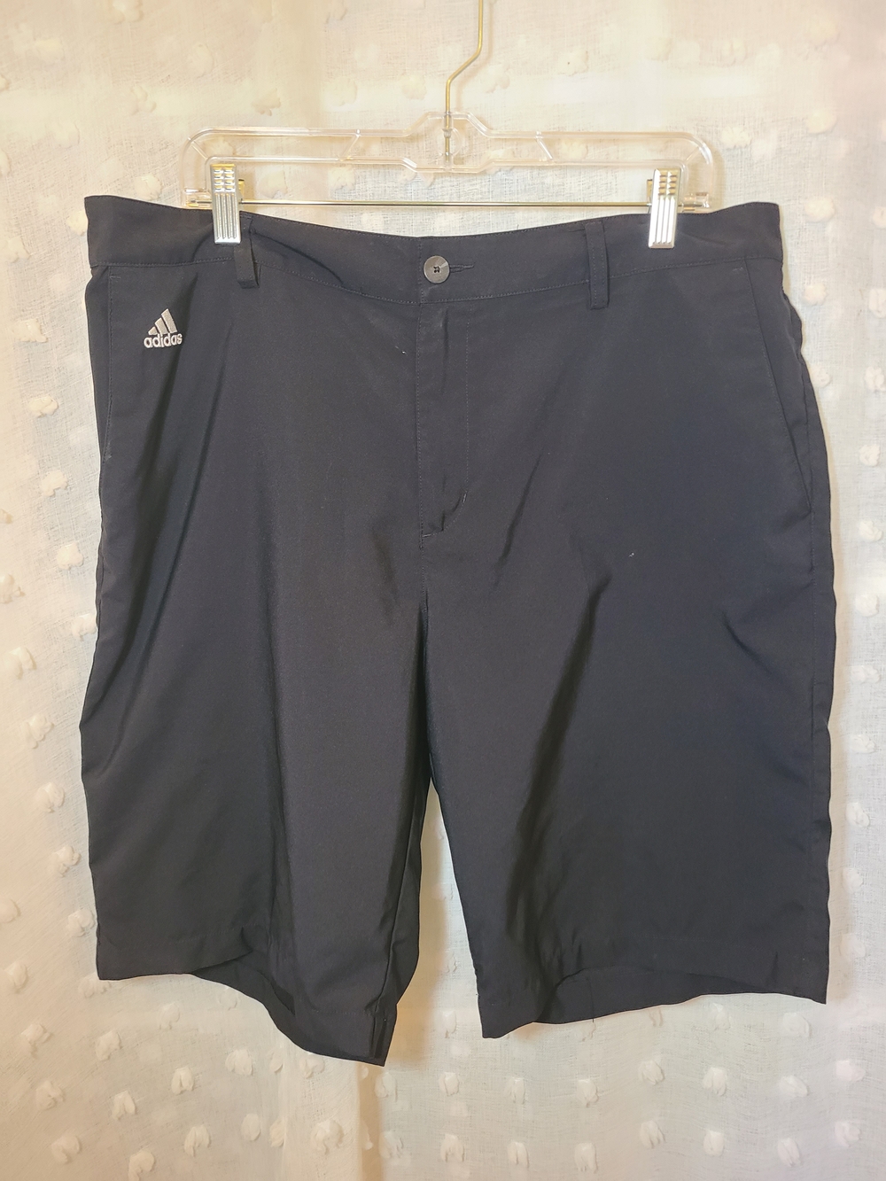adidas Men’s Black Athletic Golf Shorts